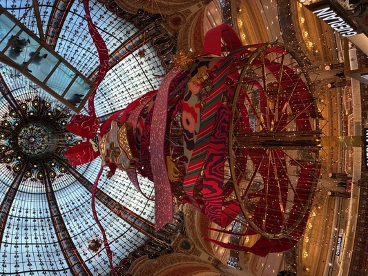 パリの百貨店クリスマス巡り2025（その1）