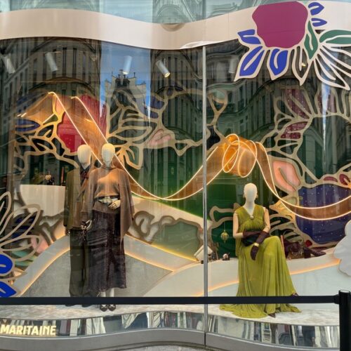 パリの百貨店クリスマス巡り2025（その3）－煌めくサマリテーヌと、話題の「エロイ・スピンラー」シェフの店へ－