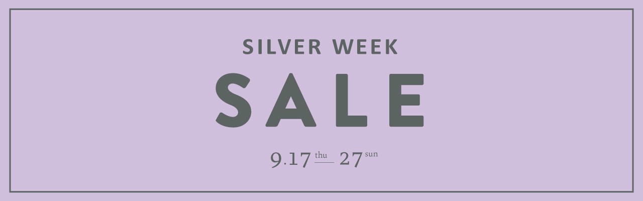 SILVER WEEK SALE