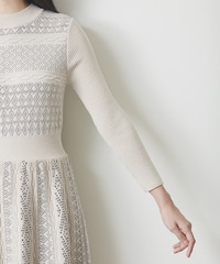 ニットワンピース