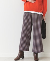 ジャカードパンツ