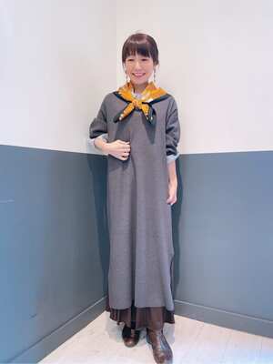 ニットワンピース