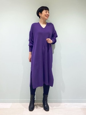 ニットワンピース