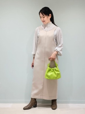 ドットブラウス