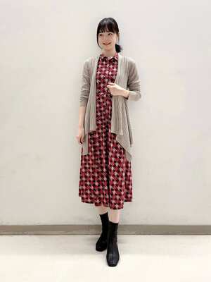 リブカーディガン