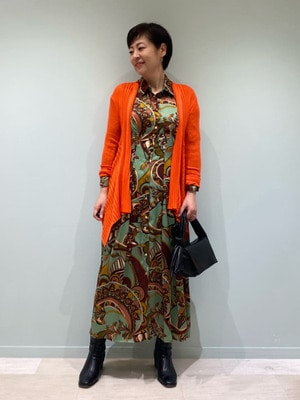 リブカーディガン