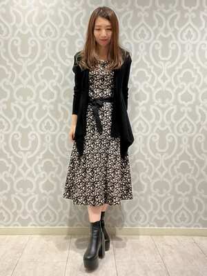 リブカーディガン