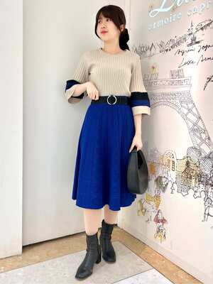 レースニットスカート