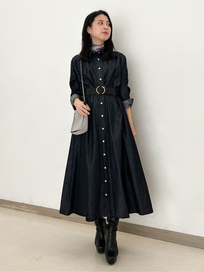 デニムワンピース