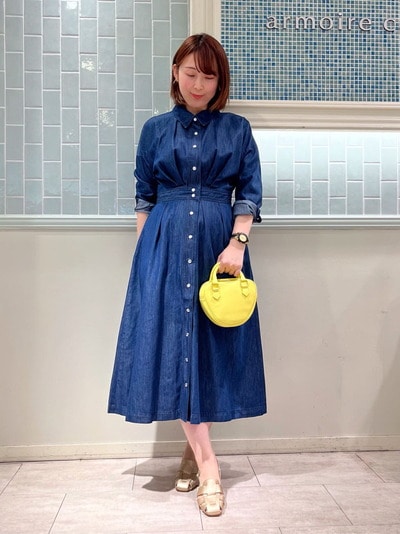 デニムワンピース