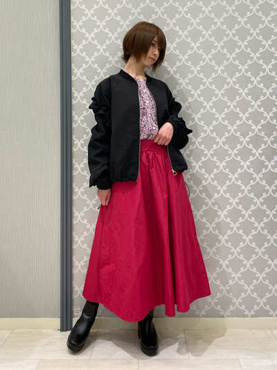 フリルブルゾン