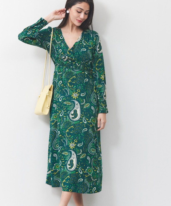 ペイズリーワンピース