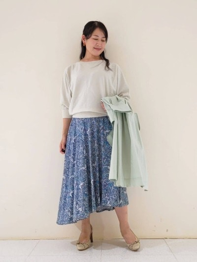 ペイズリースカート