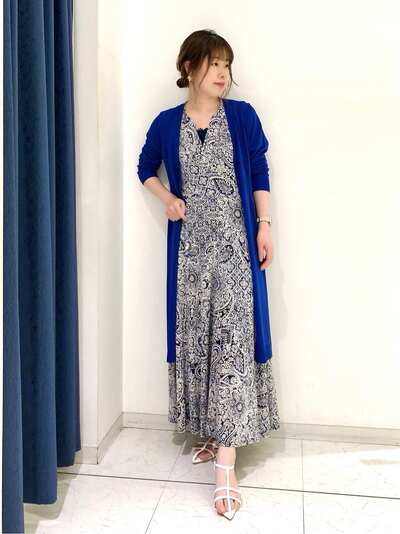 ペイズリーワンピース