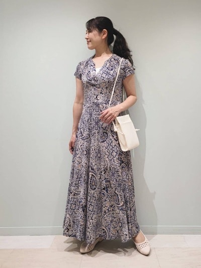 ペイズリーワンピース