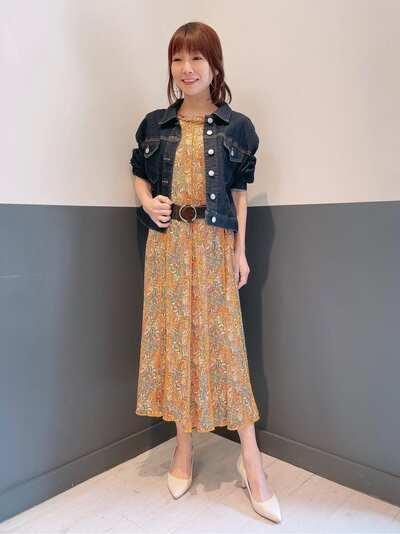 ペイズリーワンピース