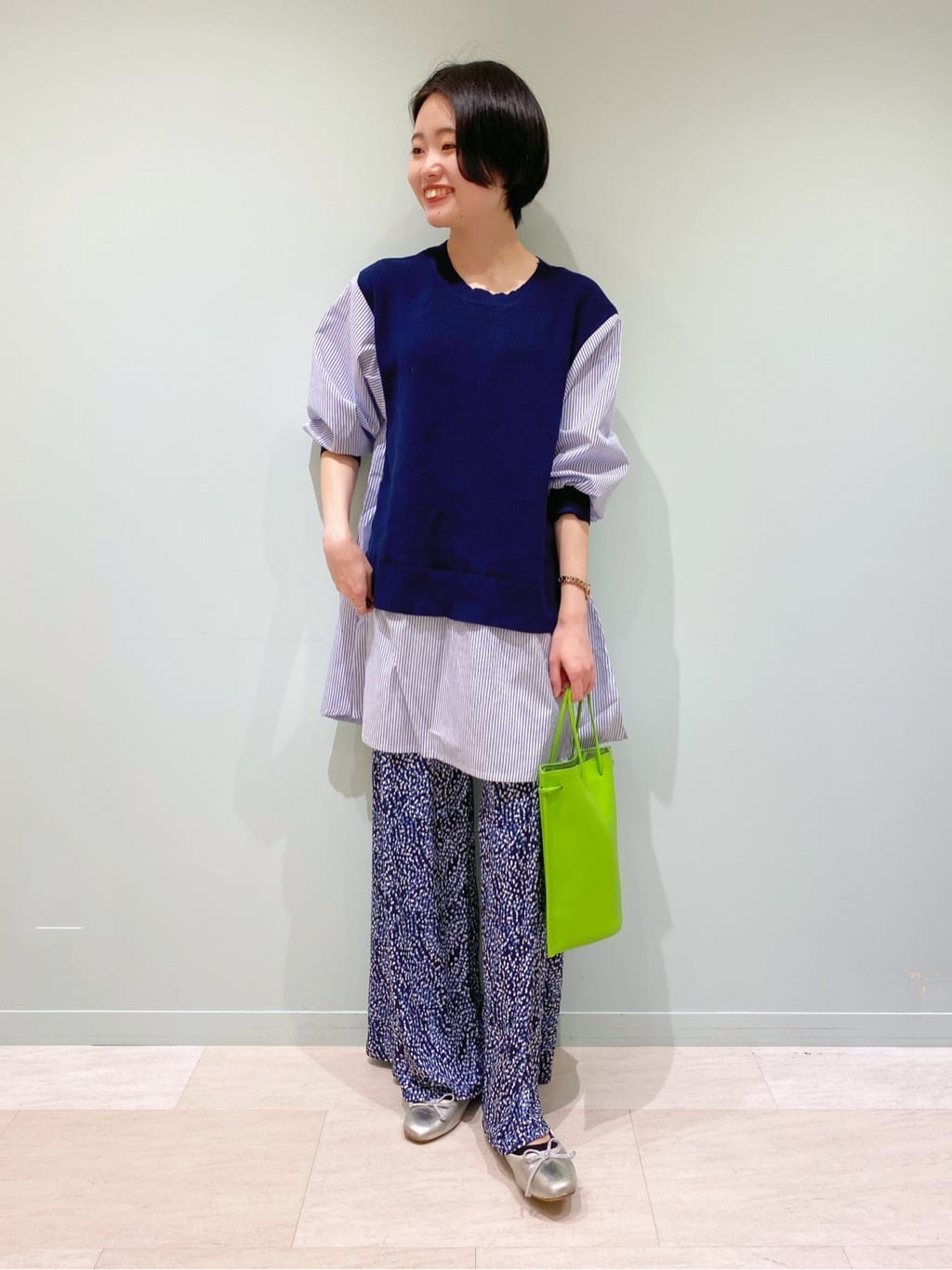 切替チュニック