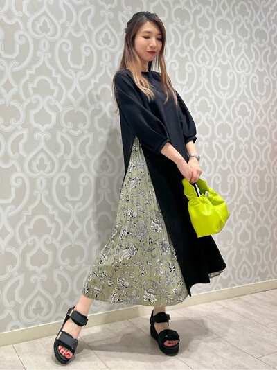 サイド切替ワンピース