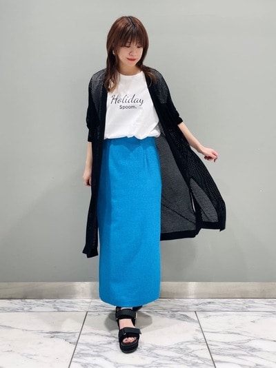 メッシュロングカーディガン