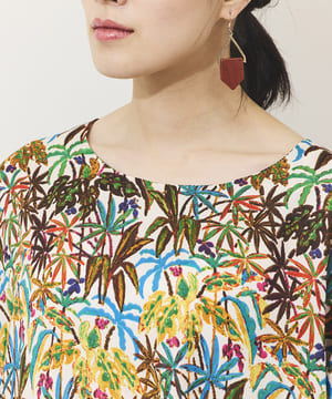 パームツリーブラウス