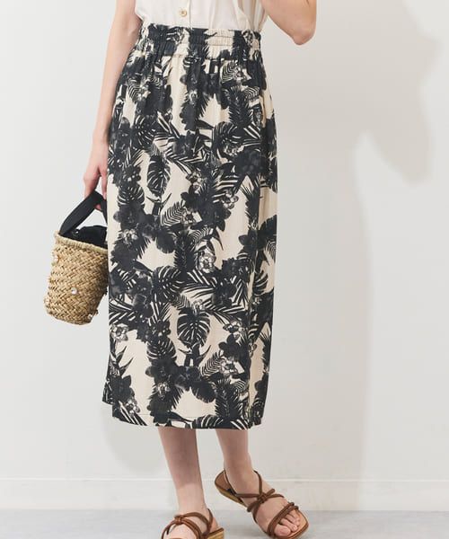 ボタニカルスカート