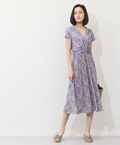 ペイズリーワンピース