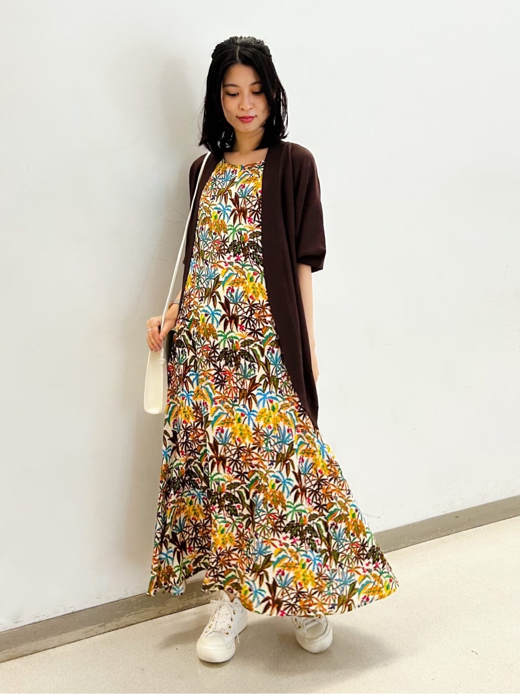 パームツリーワンピース