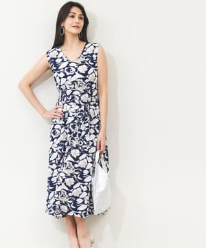 フラワーAラインワンピース