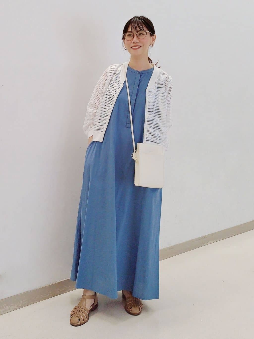 メッシュブルゾン