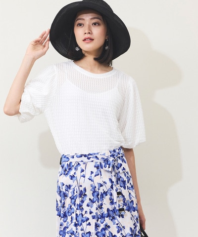 バルーンスリーブプルオーバー