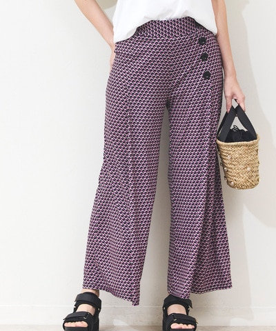 プリントジャージパンツ