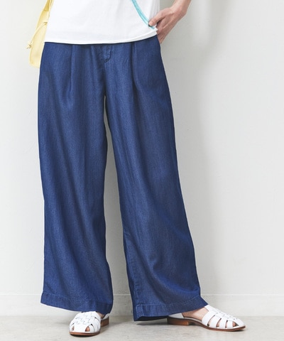 テンセルデニムパンツ