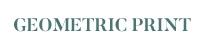 Geometric print
