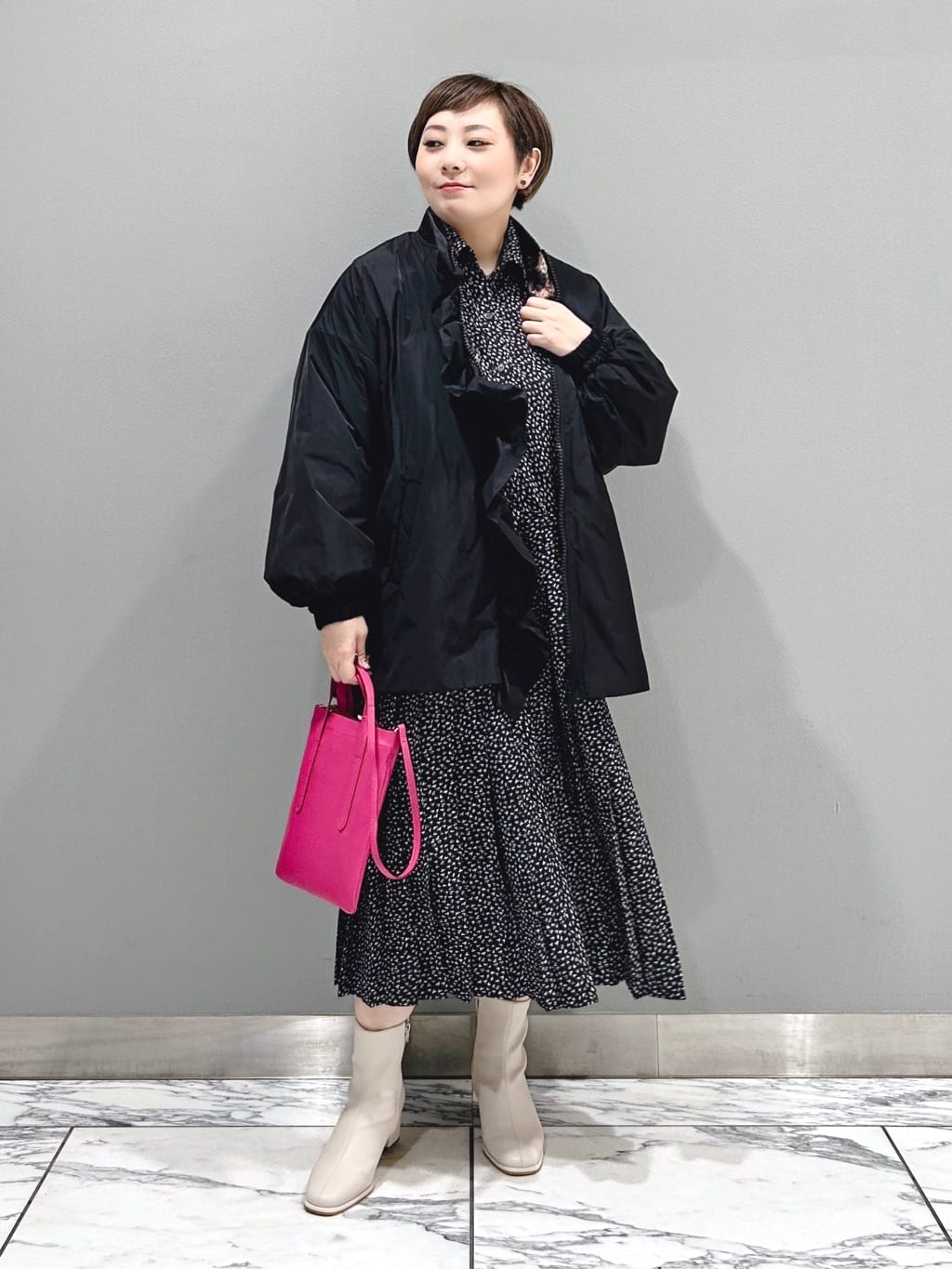 プチハートシャツワンピース