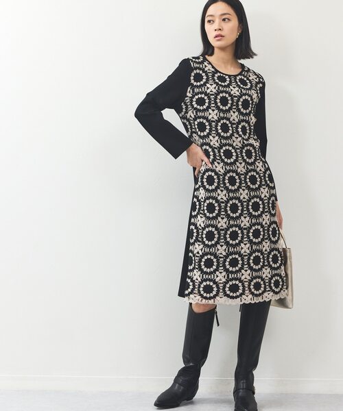モチーフサックワンピース