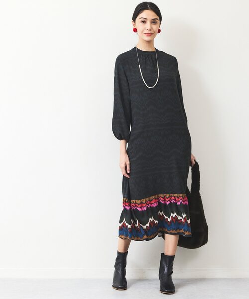 シングルティアードワンピース