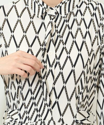 スクエアジャージワンピース