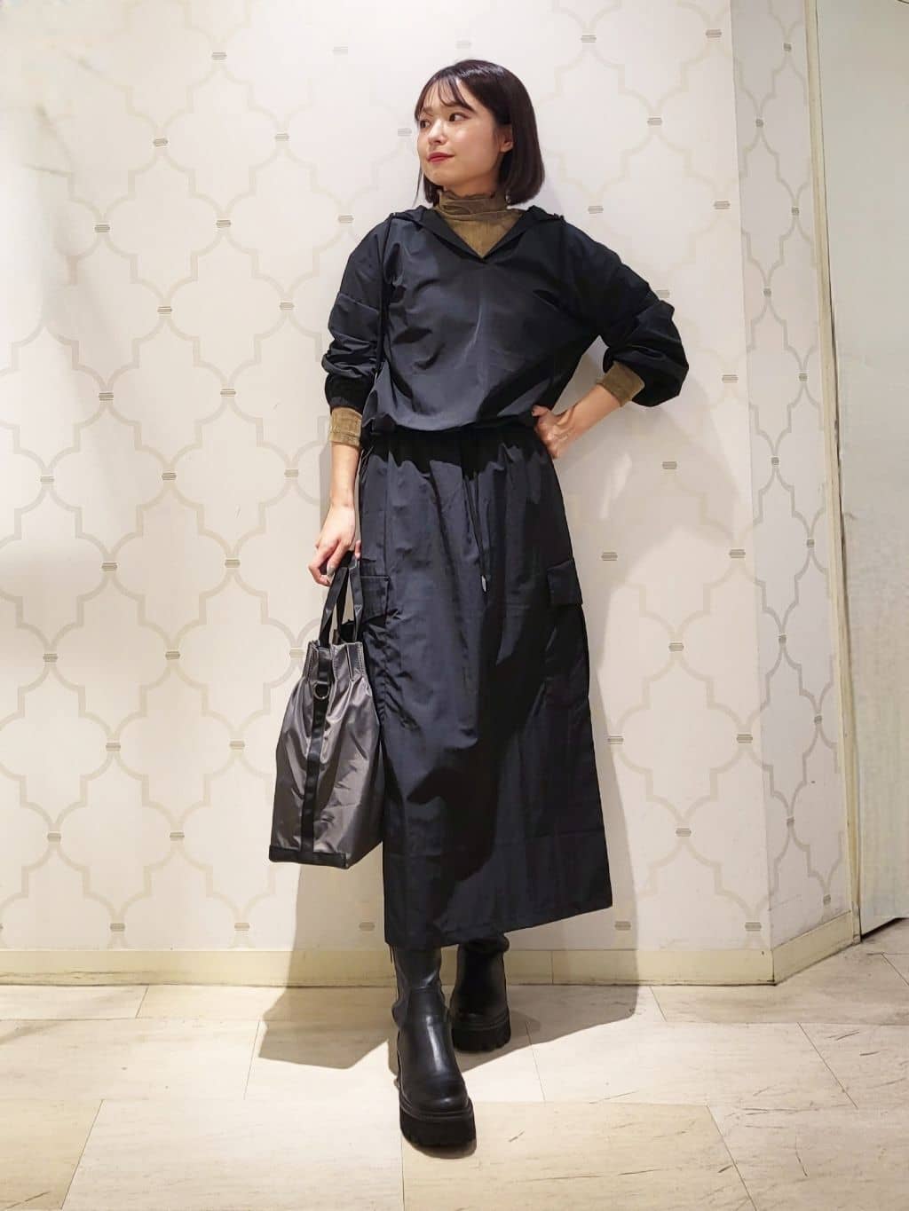 パーカー&カーゴスカートセット