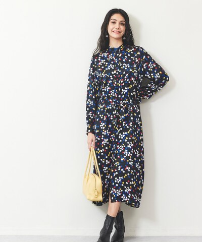 カラフルドットワンピース