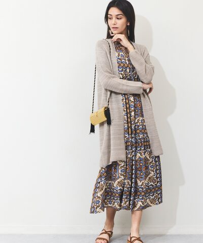 camifineロングカーディガン