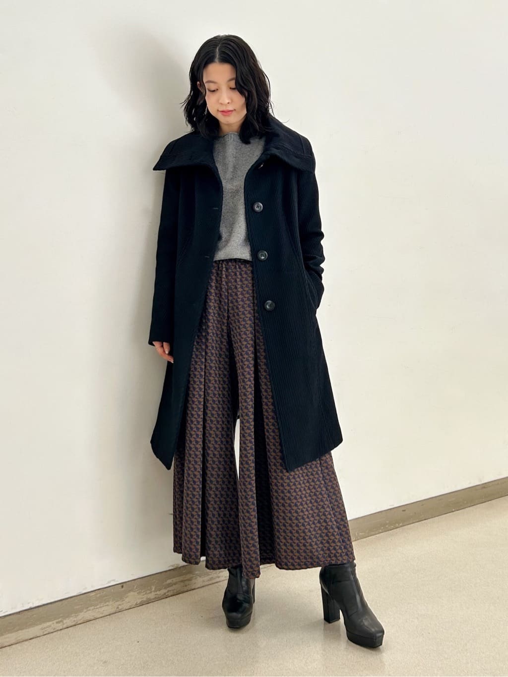 ジャカードパンツ