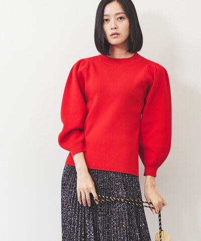 パフスリーブプルオーバー