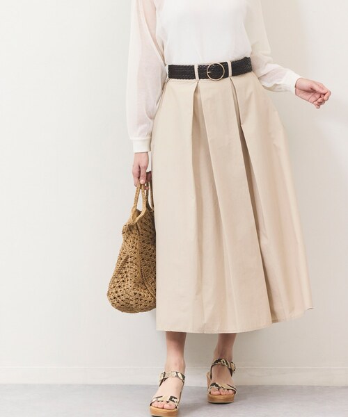 コットンロングスカート