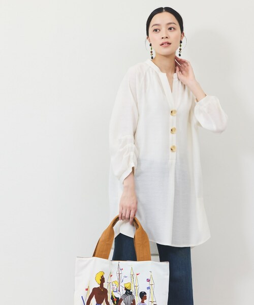 BIGボタンチュニック