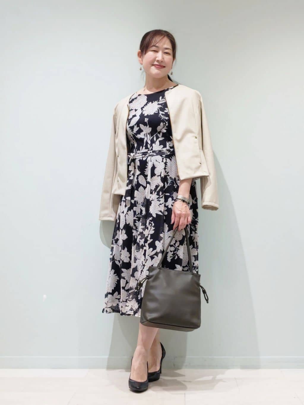 人気スタッフが着こなす“イチオシワンピース”