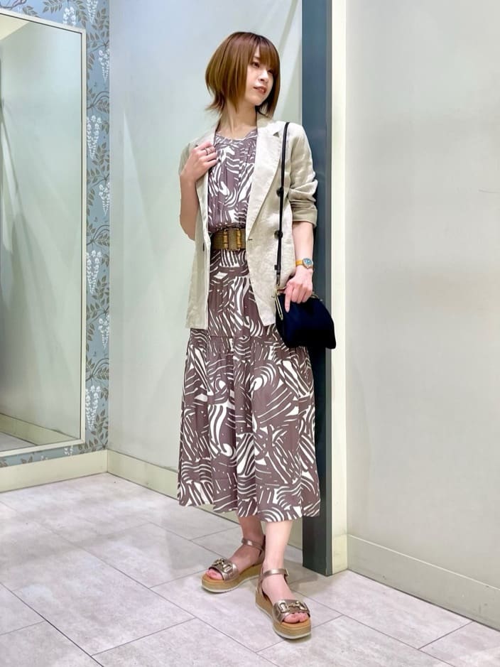 人気スタッフが着こなす“イチオシワンピース”