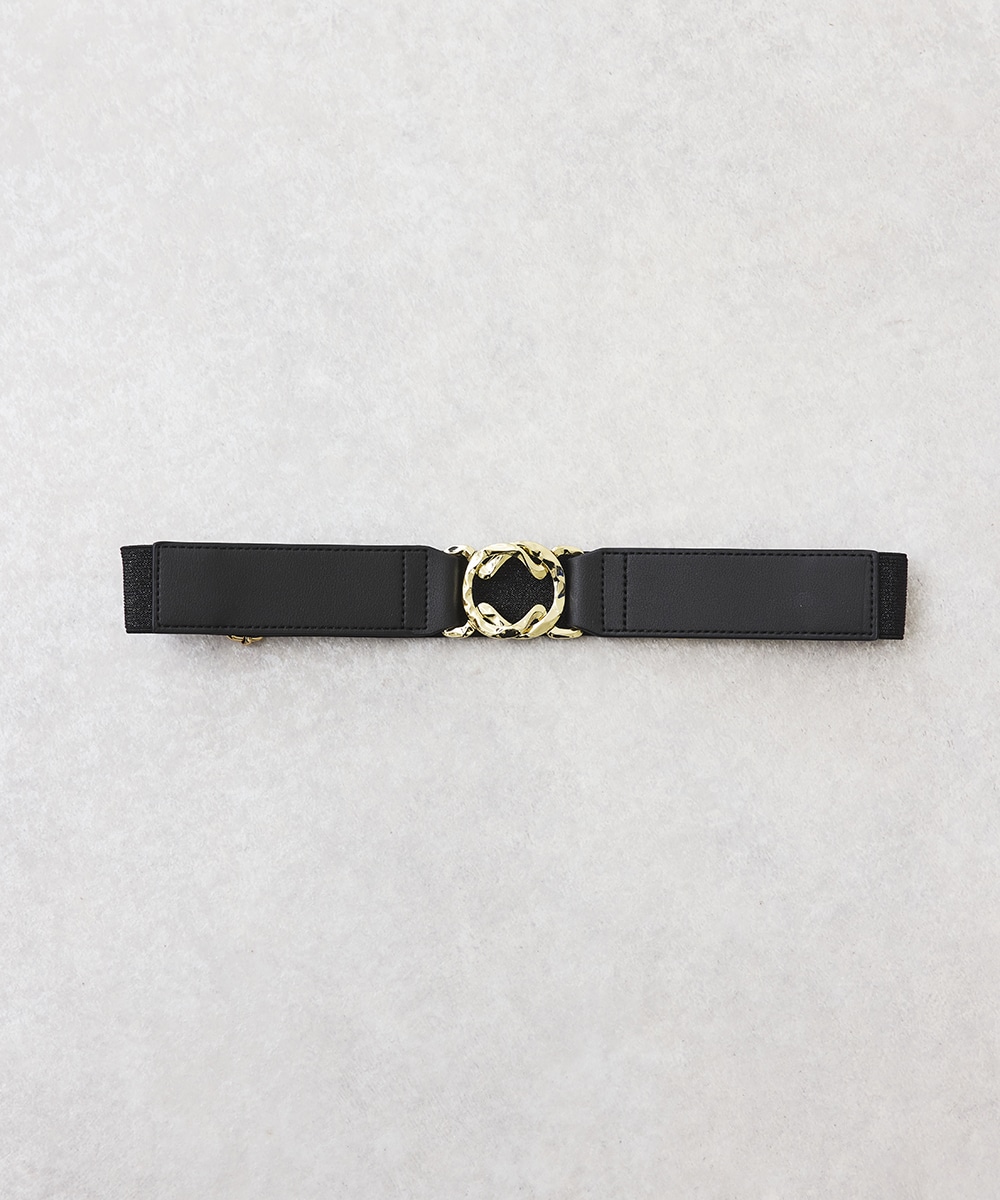 クロスバックルゴムベルト