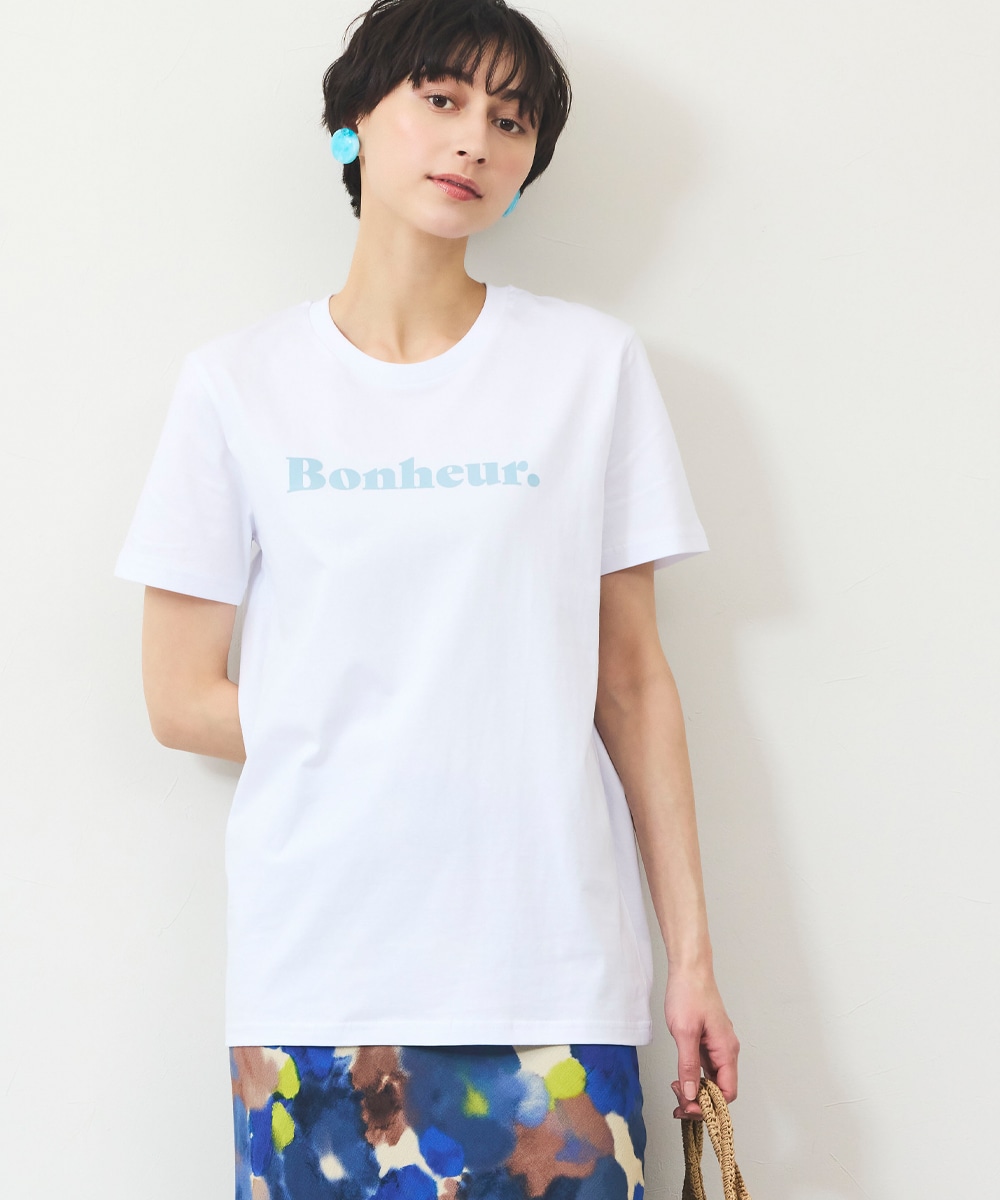 レタードTシャツ