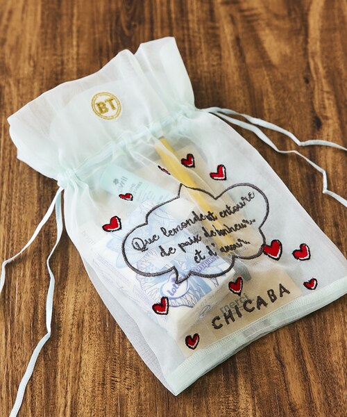★パリ限定★【ブリジットタナカ】オーガンジーBAG 凱旋門 BRIGITTE TANAKA】オーガンジーバッグ（Fromagerie） | パリシェモア