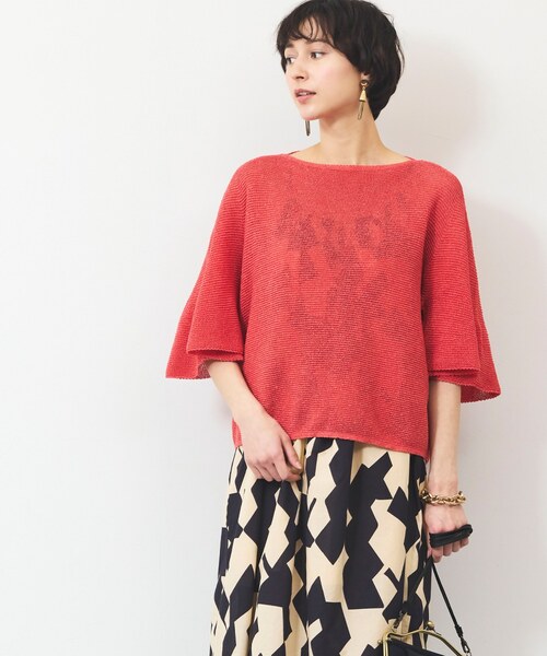 ツムギホールガーメントニット